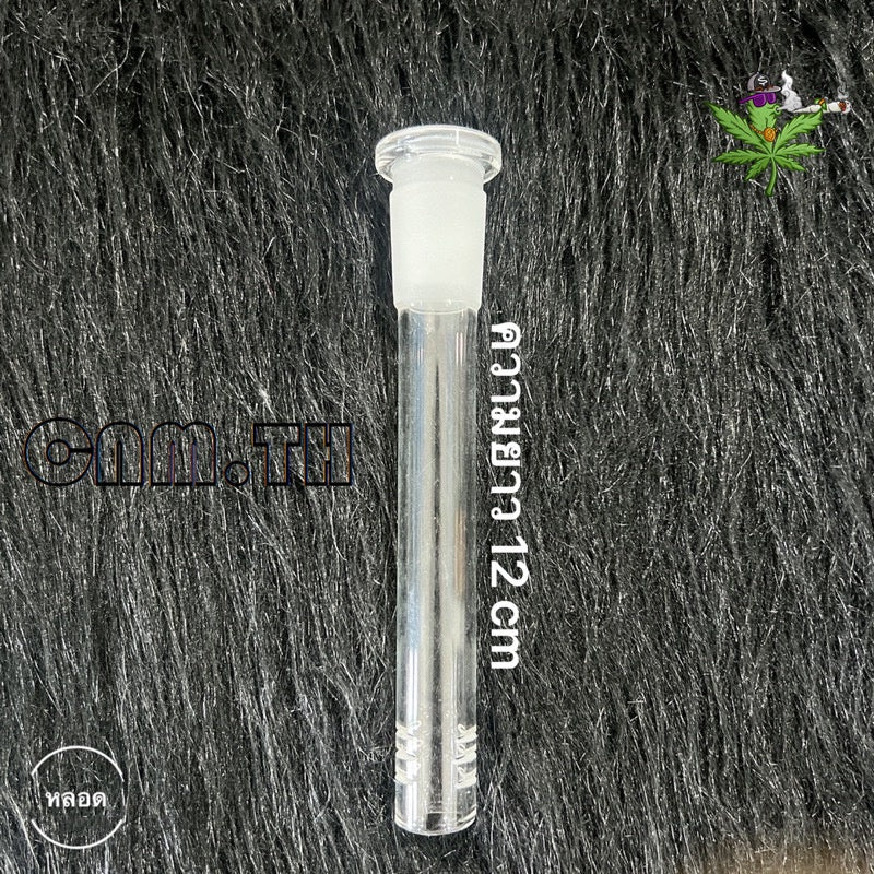 ข้อต่อหลอดแก้ววิทยาศาสตร์ใน 14mm นอก 18mm ยาว 10cm 12cm 14cmพร้อมส่ง🇹🇭