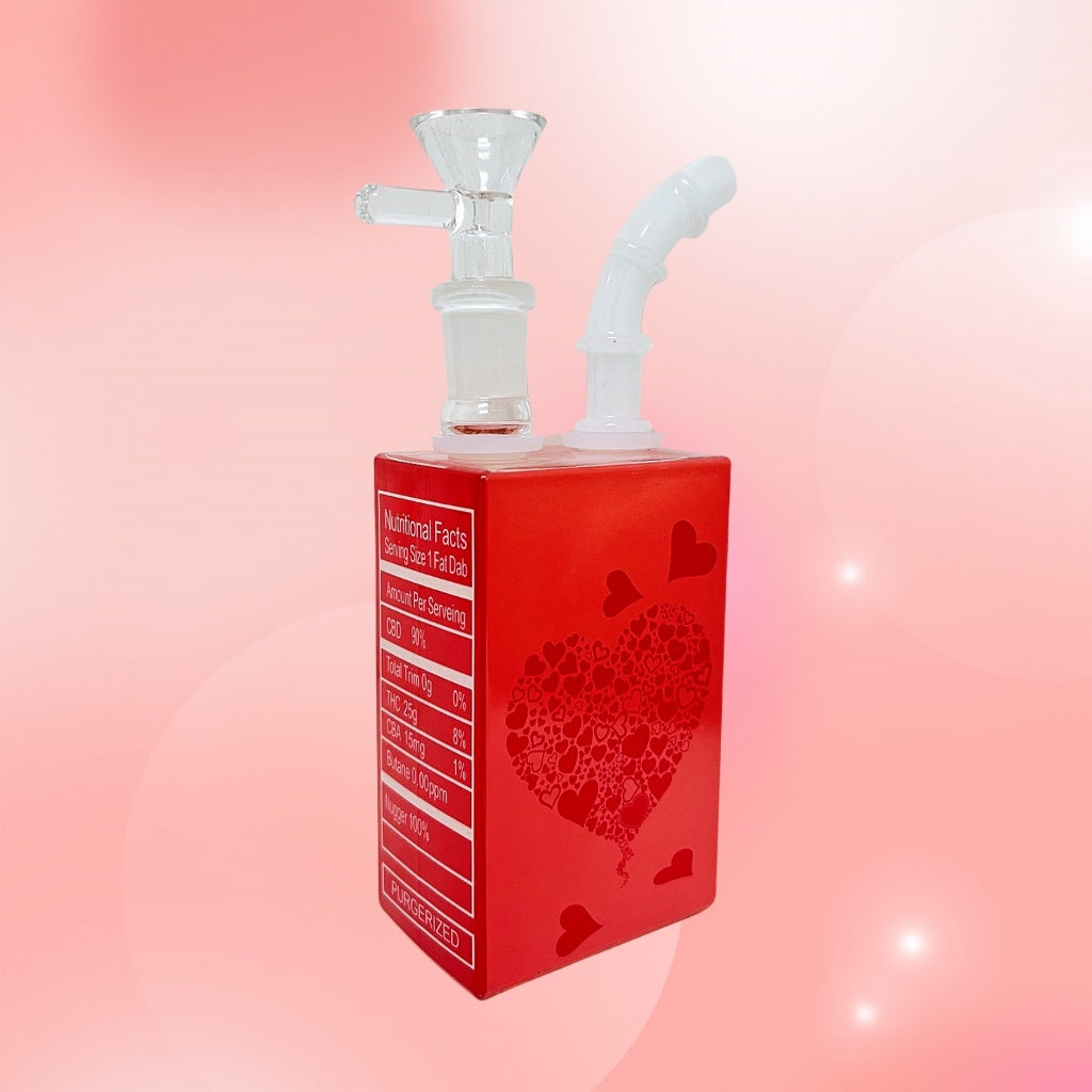 (พร้อมส่ง) บ้องแก้ว19CM หนา7มิล ขนาดใหญ่ คัพแก้วสายเขียว หลอดแก้ววิทยาศาสตร์ โจ๋แก้วข้อต่อน่าสะสม14MM