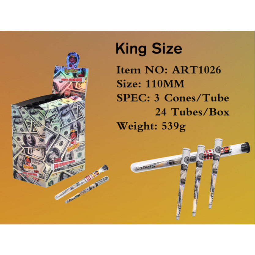 (ขายส่ง!! ยกกล่อง ) กระดาษโรลพันสำเร็จ King Size (110mm) กระดาษโรล จ๊อยสำเร็จ (78mm)