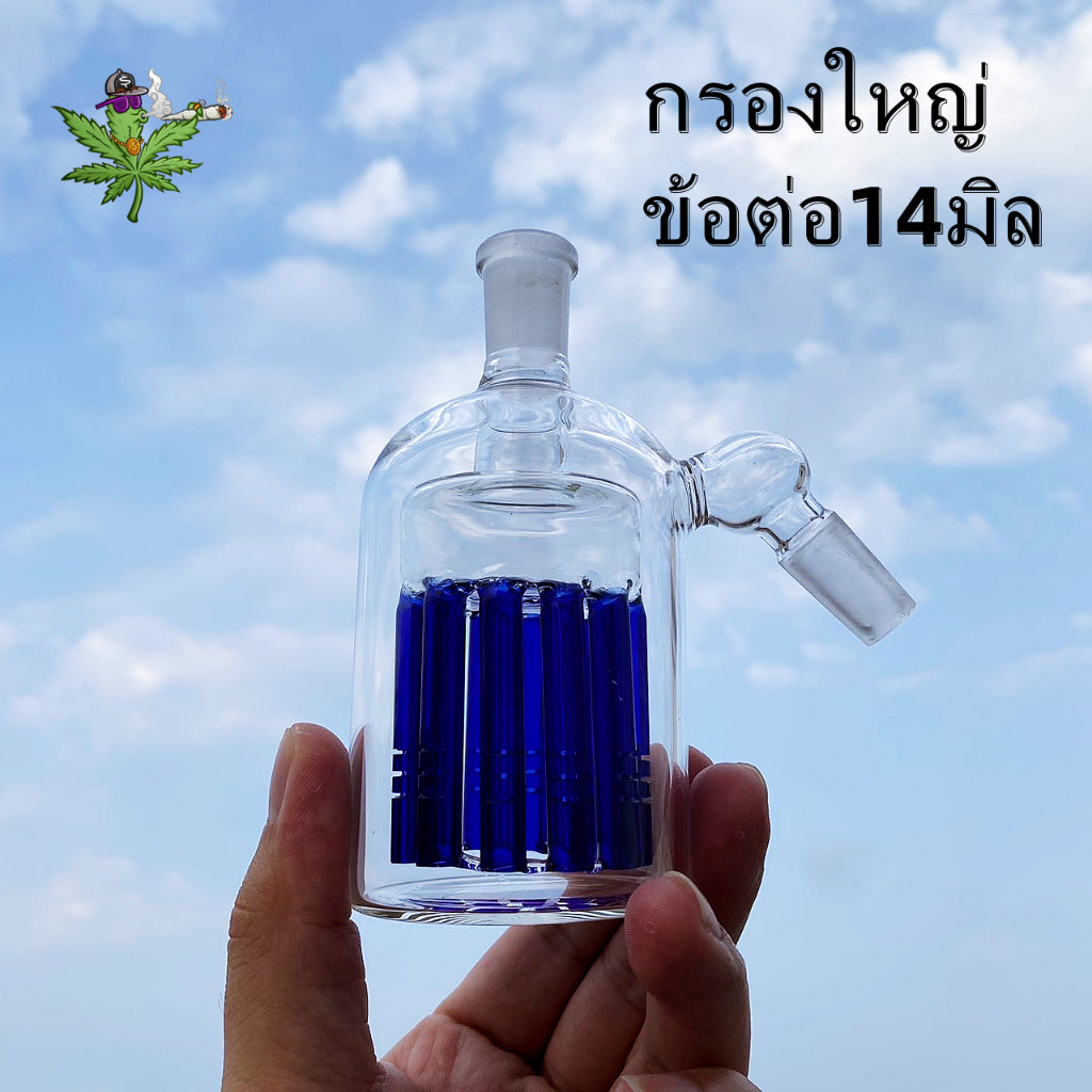 (พร้อมส่ง) บ้อง บ้องแก้ว  14MM อุปกรณ์เสริม คุณภาพดีและแกะสลักประณีต