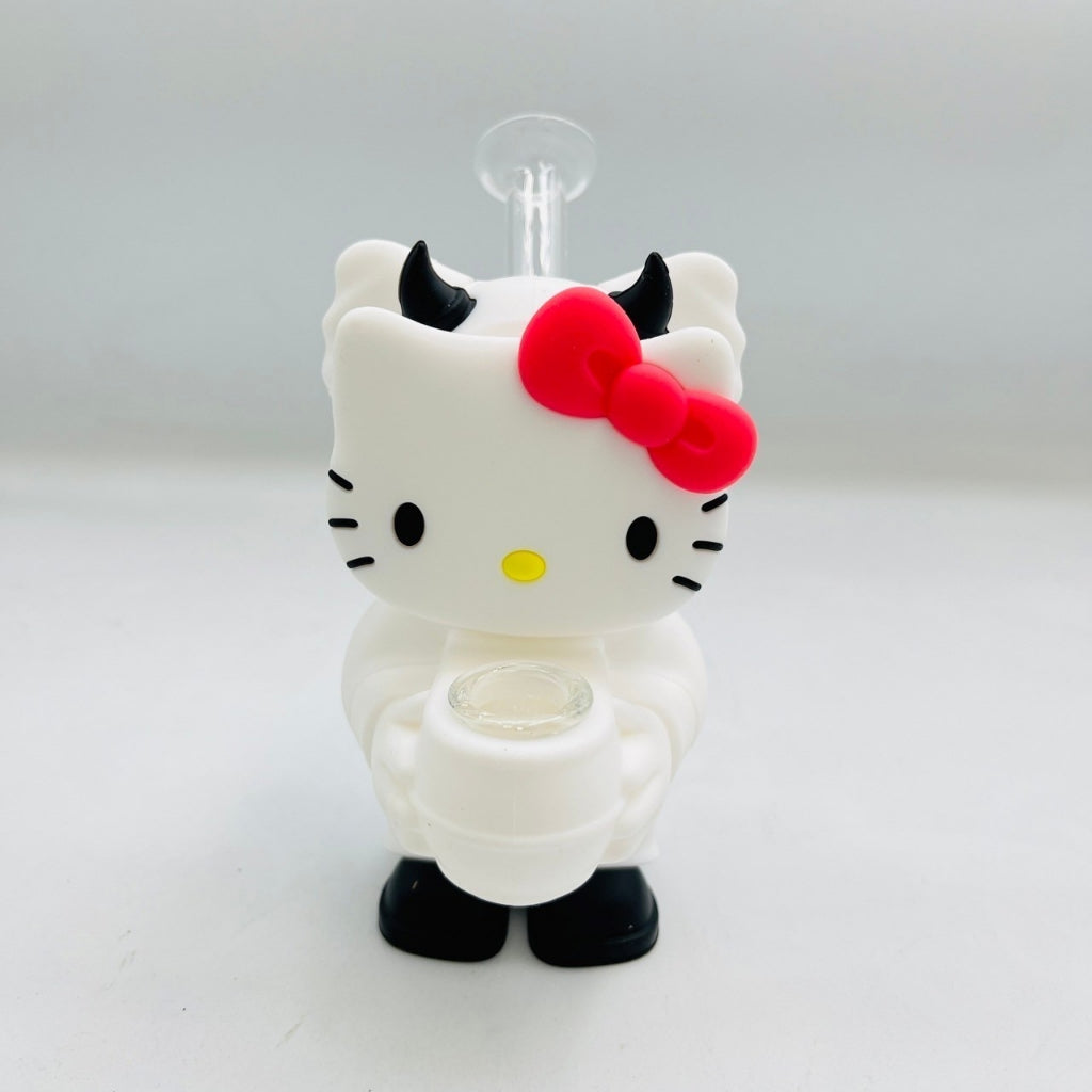 (พร้อมส่ง) ซิลิโคน บ้องแก้ว การ์ตูน คัพสายเขียว วิทยาศาสตร์ โจ๋ข้อต่อน่าสะสม
