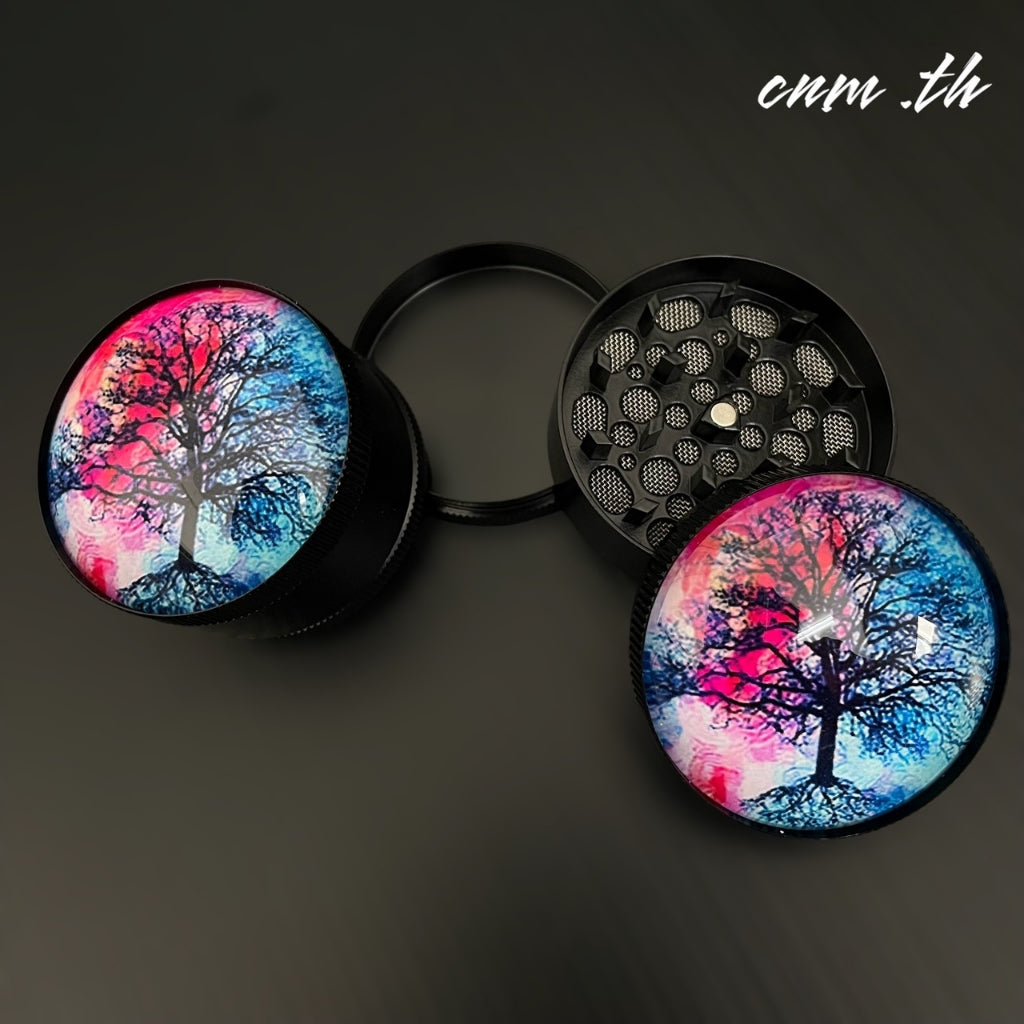 ที่บดสมุนไพร  ชนิดสแตนเลส ฟันคม สีสดสวย  พลาสติกแข็ง พร้อมส่ง ราคาถูก บ้องแก้ว โจ๋