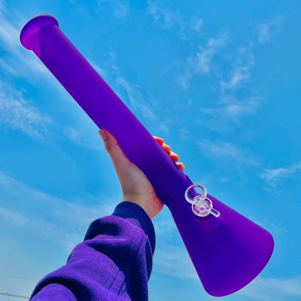 (พร้อมส่ง) บ้องแก้ว ใหญ่45CM  ขนาดใหญ่  คัพสายเขียว หลอดวิทยาศาสตร์ โจ๋ข้อต่อน่าสะสม14MM