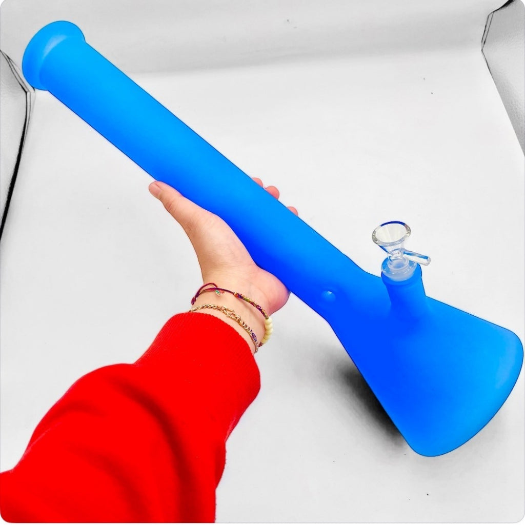 (พร้อมส่ง) บ้องแก้ว ใหญ่45CM  ขนาดใหญ่  คัพสายเขียว หลอดวิทยาศาสตร์ โจ๋ข้อต่อน่าสะสม14MM