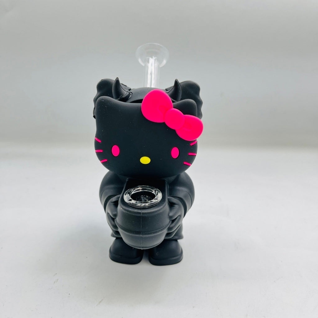(พร้อมส่ง) ซิลิโคน บ้องแก้ว การ์ตูน คัพสายเขียว วิทยาศาสตร์ โจ๋ข้อต่อน่าสะสม