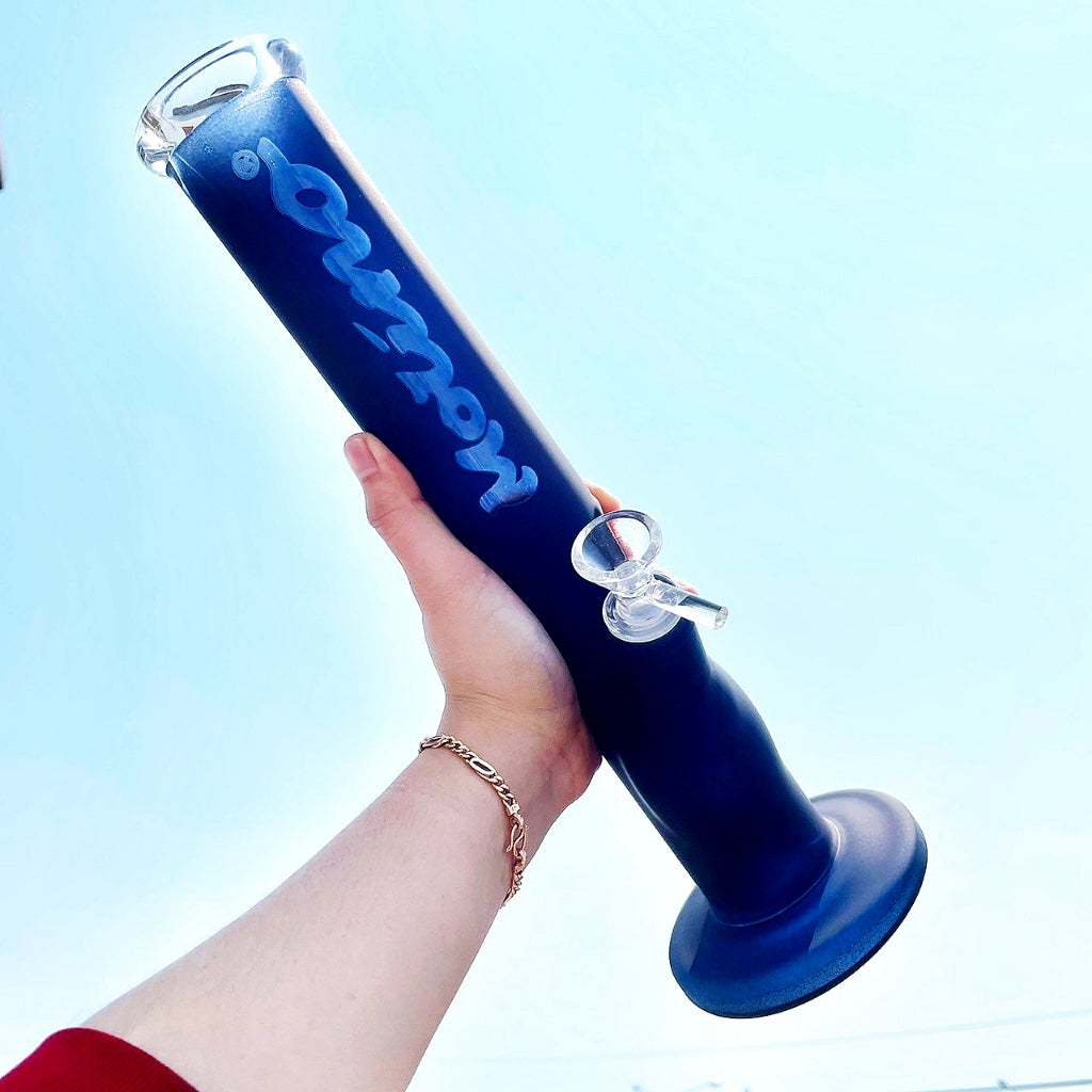 (พร้อมส่ง) บ้องแก้ว35CM  ขนาดใหญ่  คัพสายเขียว หลอดวิทยาศาสตร์ โจ๋ข้อต่อน่าสะสม14MM 34#