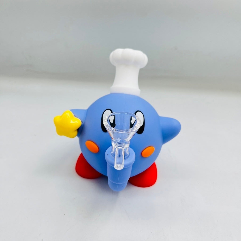 (พร้อมส่ง) ซิลิโคน บ้องแก้ว การ์ตูน คัพสายเขียว วิทยาศาสตร์ โจ๋ข้อต่อน่าสะสม