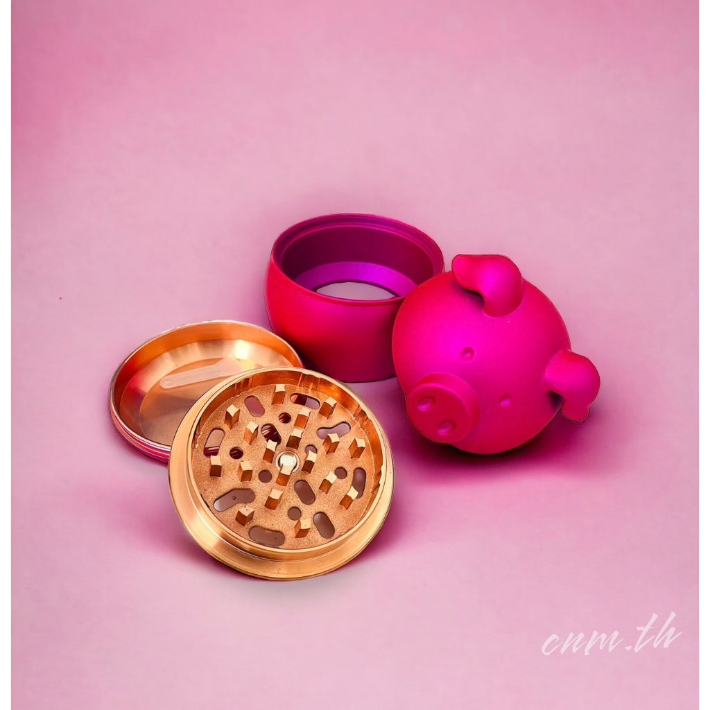 ที่บดสมุนไพร  ชนิดสแตนเลส ฟันคม สีสดสวย  พลาสติกแข็ง พร้อมส่ง ราคาถูก บ้องแก้ว โจ๋
