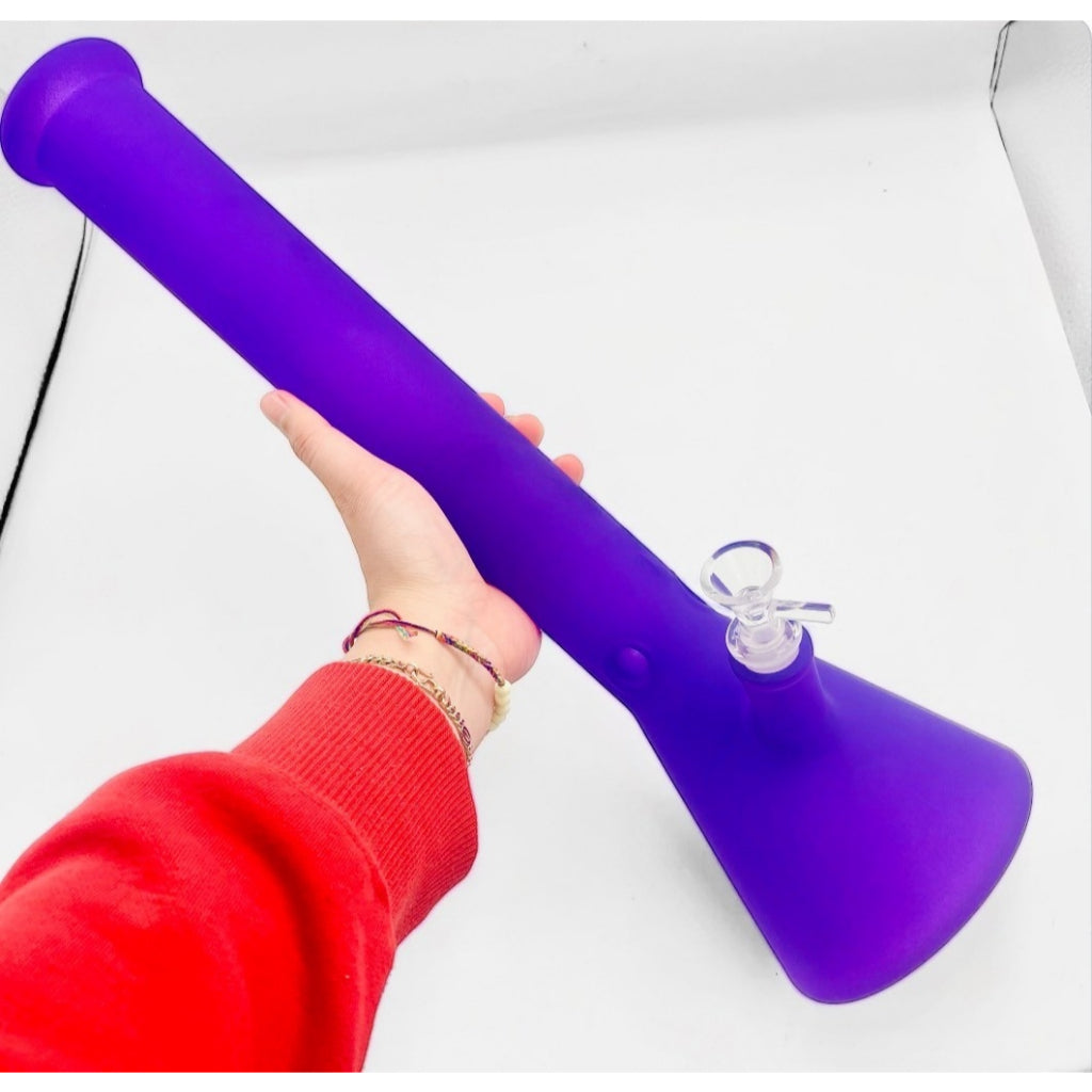 (พร้อมส่ง) บ้องแก้ว ใหญ่45CM  ขนาดใหญ่  คัพสายเขียว หลอดวิทยาศาสตร์ โจ๋ข้อต่อน่าสะสม14MM