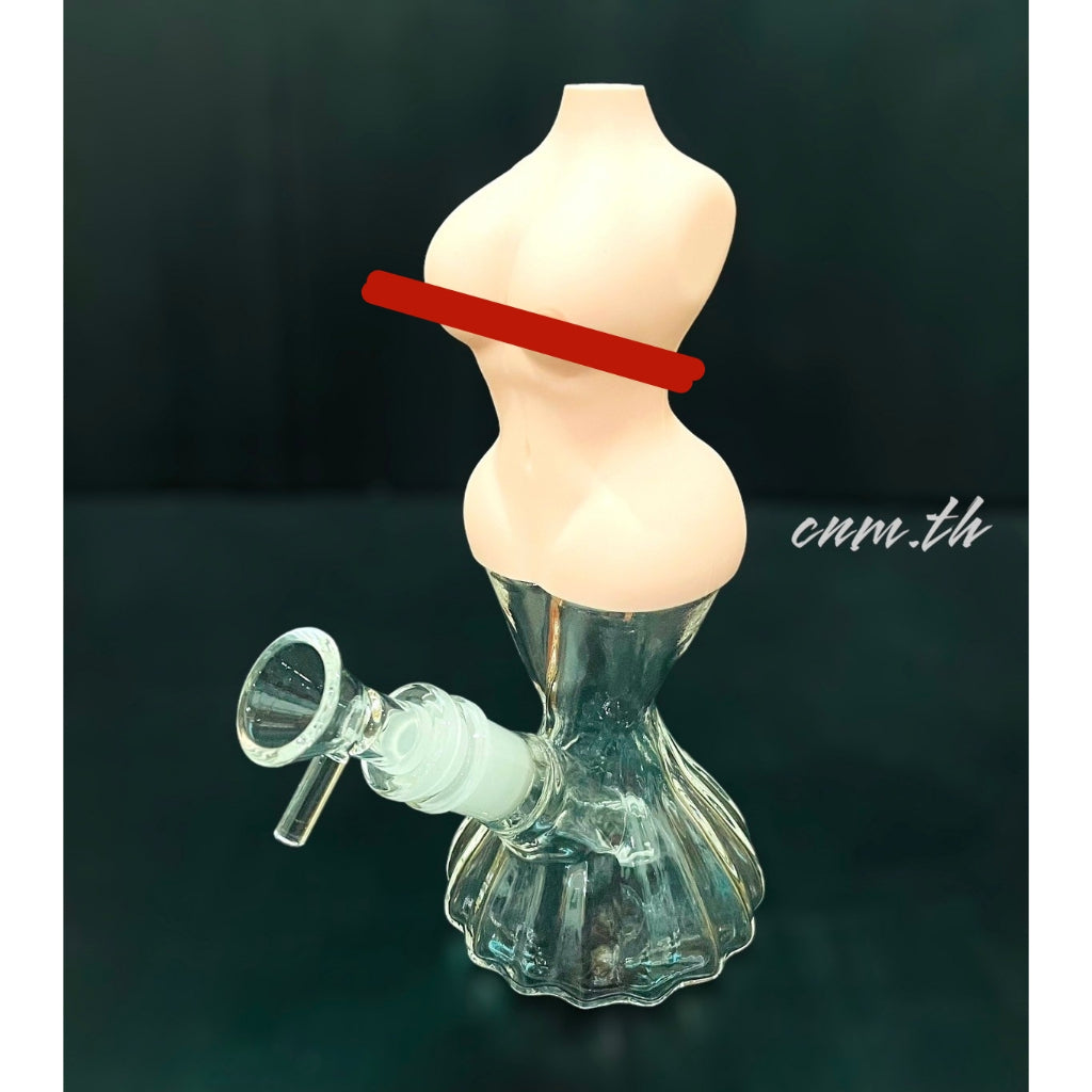 (พร้อมส่ง) ซิลิโคน บ้องแก้ว การ์ตูน คัพสายเขียว วิทยาศาสตร์ โจ๋ข้อต่อน่าสะสม