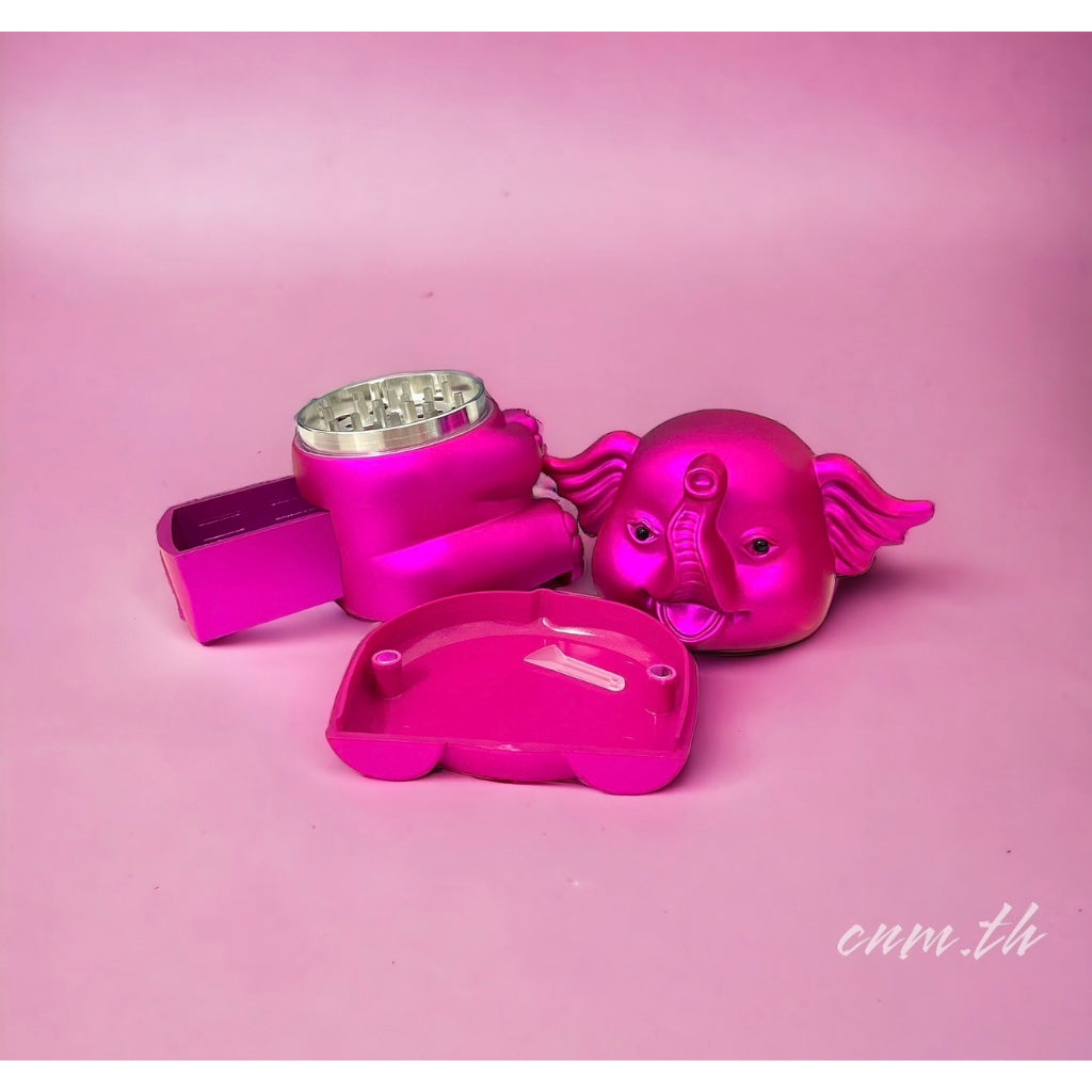 ที่บดสมุนไพร  ชนิดสแตนเลส ฟันคม สีสดสวย  พลาสติกแข็ง พร้อมส่ง ราคาถูก บ้องแก้ว โจ๋