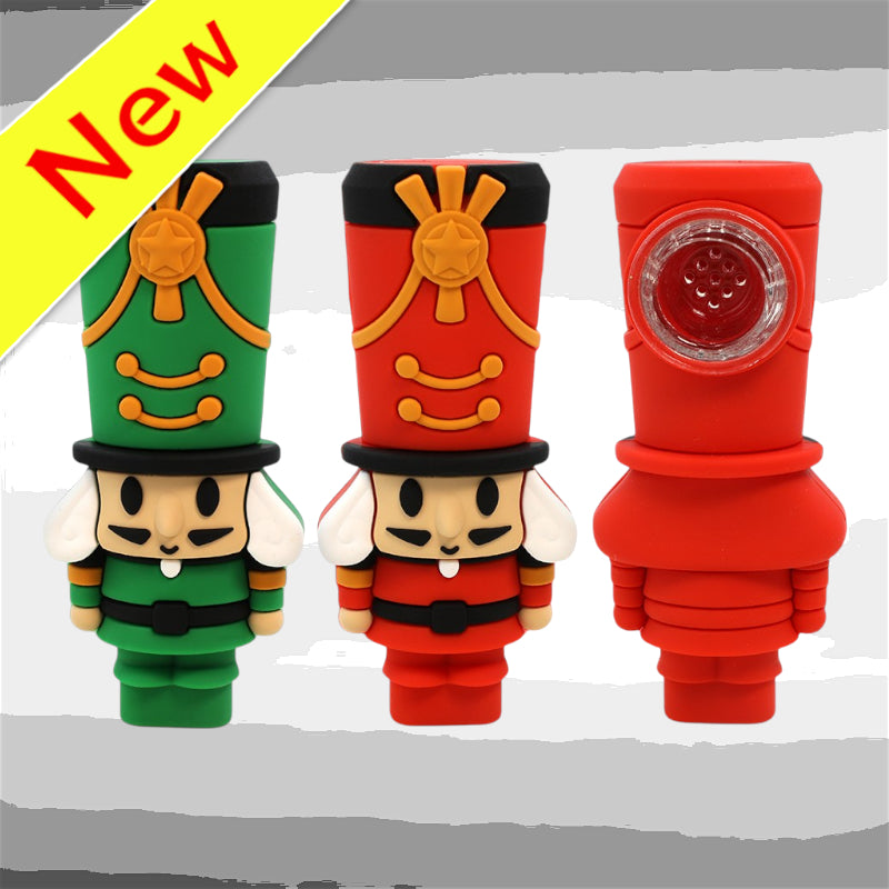 (พร้อมส่ง) ซิลิโคน บ้องแก้ว การ์ตูน คัพสายเขียว วิทยาศาสตร์ โจ๋ข้อต่อน่าสะสม