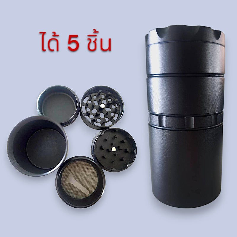 ที่บดสมุนไพร  ชนิดสแตนเลส ฟันคม สีสดสวย  พลาสติกแข็ง พร้อมส่ง ราคาถูก บ้องแก้ว โจ๋