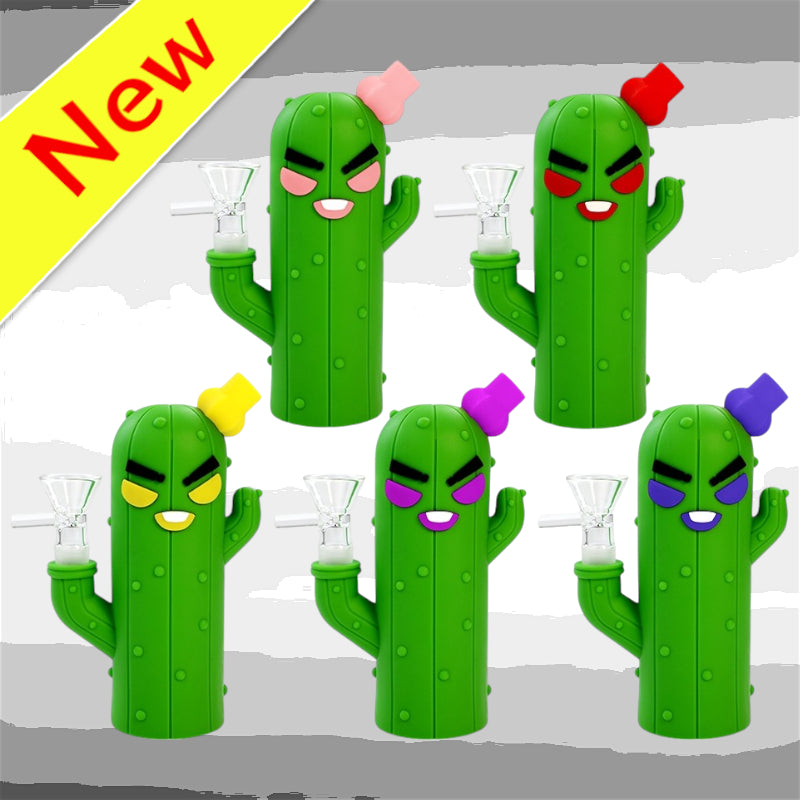 (พร้อมส่ง) ซิลิโคน บ้องแก้ว การ์ตูน คัพสายเขียว วิทยาศาสตร์ โจ๋ข้อต่อน่าสะสม